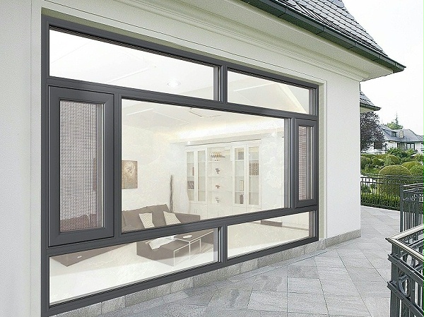 115断桥窗纱一体