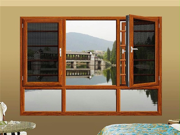 85唯美断桥窗纱一体