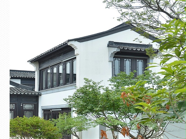 庭院中式门窗