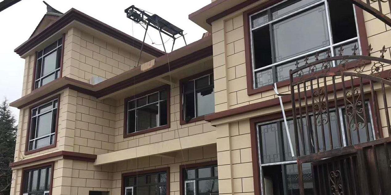云南卲通200方铝合金门窗项目竣工